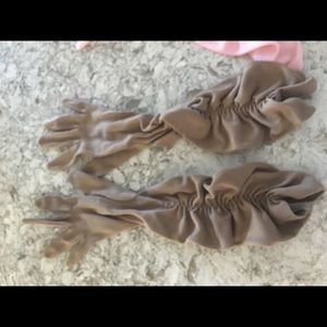 Vintage Ladies Gloves Taupe